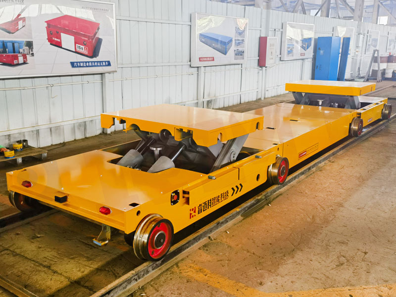 35 ton zdvíhajúcich automatizovaný vozík prenosu železníc