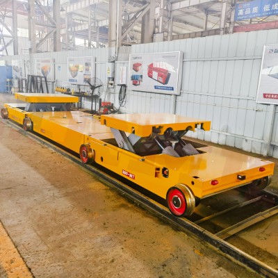 Heavy Duty 35 Tons Lifting Track Transfer Trolley