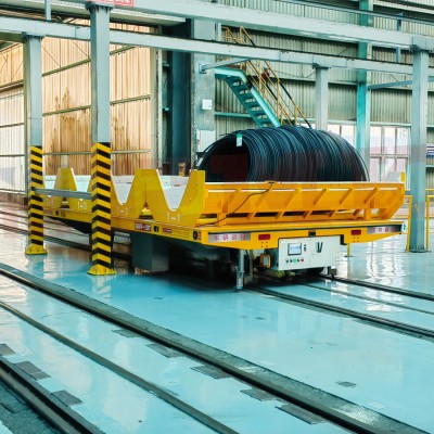 10 ton v tvare držiaka RGV Automatizovaný košík prenosu koľajnice