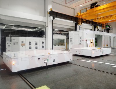 40 ton automatického košíka prenosu železníc