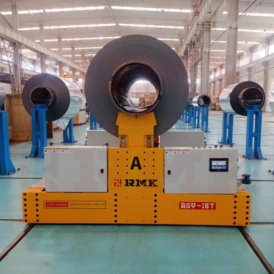 15 ton Batéria poháňaná oceľovou cievkou železničný prevodový vozík