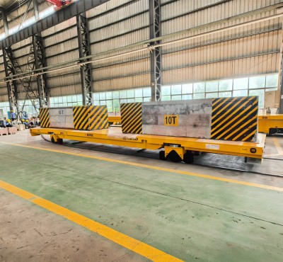 20 Tons Track otočný oceľový potrubný prevodový vozík