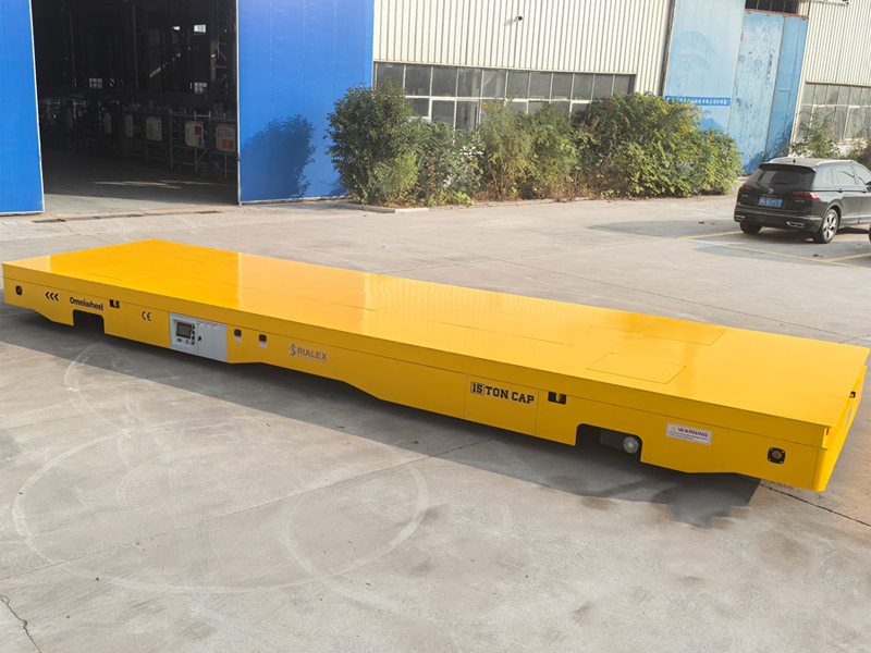 15 ton Omniwheel batériový prevodový vozík