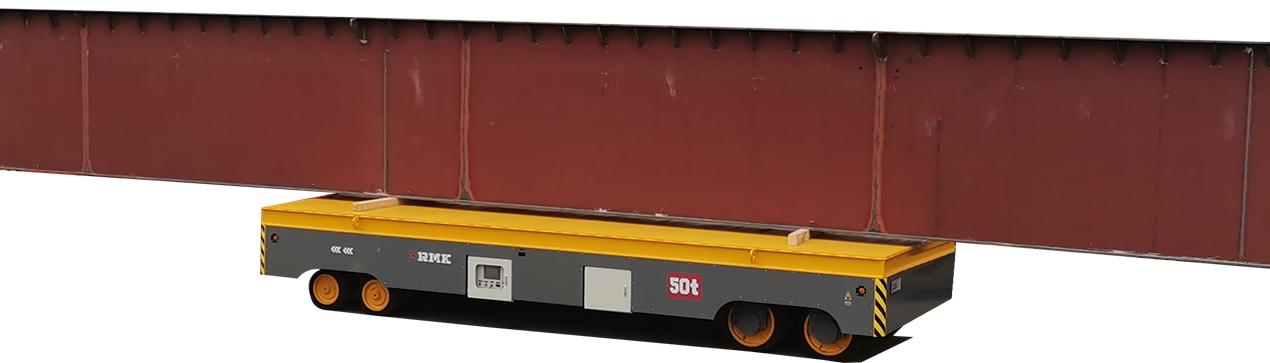 Prispôsobený prenosový vozík bez stopy